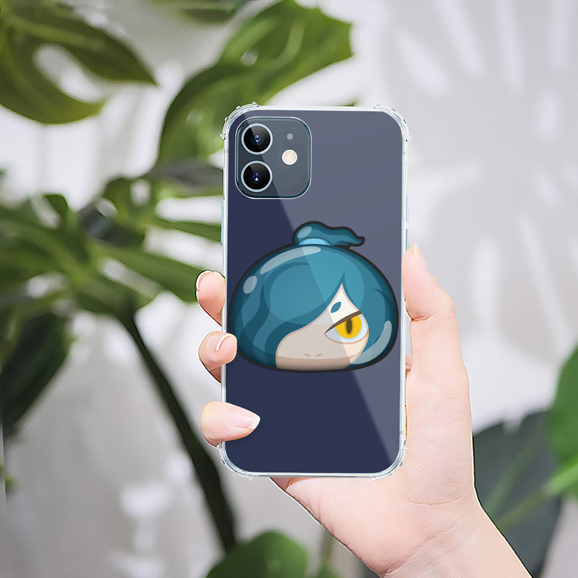（画像用） 妖怪ウォッチ Yo-kai Watch 【iPhone 12シリーズ対応】透明スマホケース（クリアソフトケース）